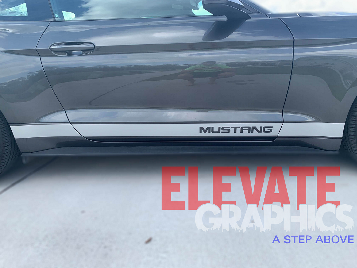 Ford Mustang 3m Vinyl Stripes, OEM Style Graphics, Custom Stickers